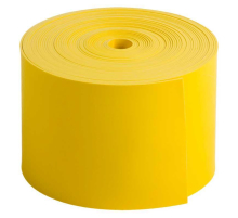 Термоусаживаемая лента с клеевым слоем REXANT 50 мм х 0,8 мм, желтая, ролик 5 м, ТЛ-0,8 48-9012