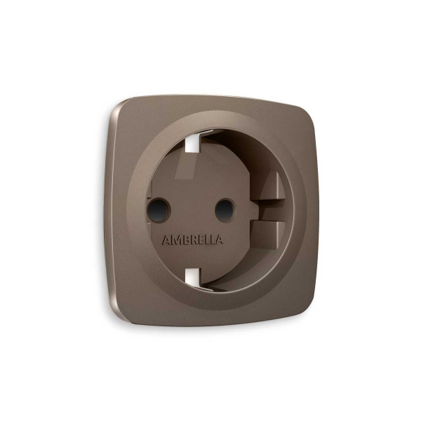 Лицевая панель розетки AMBRELLA VOLT OP6370