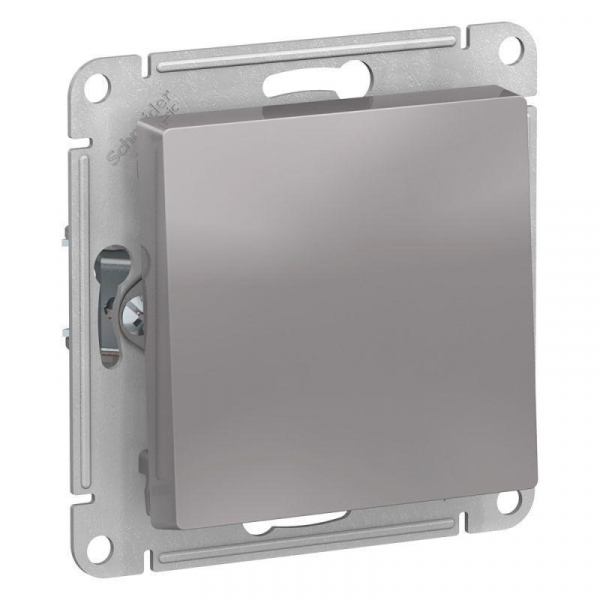 Выключатель кнопочный Systeme Electric AtlasDesign 10A 250V алюминий ATN000315 Выключатель кнопочный Systeme Electric AtlasDesign 10A 250V алюминий ATN000315