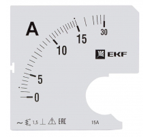 Шкала сменная для A961 15/5А-1,5 EKF PROxima s-a961-15