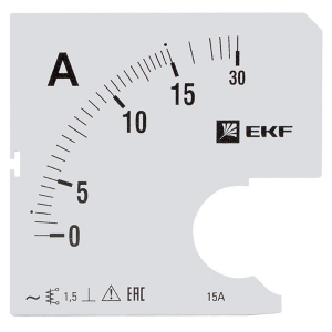 Шкала сменная для A961 15/5А-1,5 EKF PROxima s-a961-15