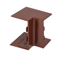 Угол внутренний (40х25) (4 шт) темное дерево EKF-Plast ibd-40-25x4