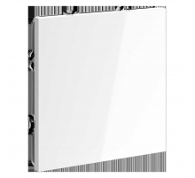 Заглушка Voltum S70 с суппортом, (белый глянцевый) VLS080101