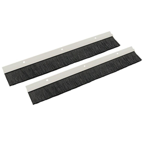 Щеточный буртик на алюминиевом держателе 400*45 ЕKF Basic (2шт) BSCE4045C