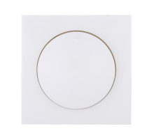 Накладка LK Studio светорегулятора с желтой световой индикацией (белый) LK80 847104-1