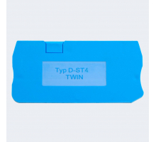 Торцевая заглушка для ЗНИ LD5734 мм² (JXB PT4), синий LD582-1-40