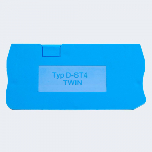 Торцевая заглушка для ЗНИ LD5734 мм² (JXB PT4), синий LD582-1-40