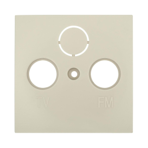 Накладка LK Studio розетки TV+FM+SAT, 2(3) отверстия (бежевый) LK60 865201-1