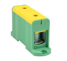 Клемма силовая вводная КСВ 35-240 желто-зеленая EKF PROxima plc-kvs-35-240-y-green