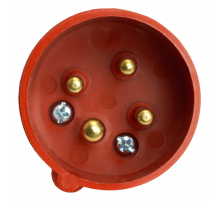 Вилка прямая ST-014 16А 380В 3P+PE IP44, PPG16-014-44, Stekker