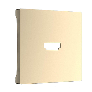 Накладка для розетки HDMI Werkel шампань W1196011 4690389157561