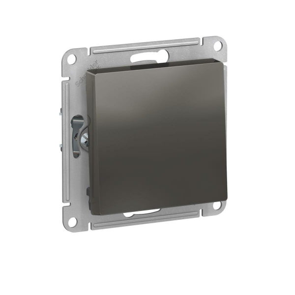 Выключатель одноклавишный Systeme Electric AtlasDesign 10A 250V сталь ATN000915 Выключатель одноклавишный Systeme Electric AtlasDesign 10A 250V сталь ATN000915