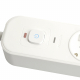 Сетевой фильтр 5-местный с/з STEKKER 3x1мм2, 5 м, 250В, 16А, 2 USB-A+2 Type-C 3, серия Nova, белый