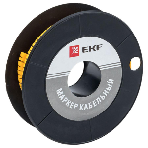 Маркер кабельный 2,5 мм2 '7' (1000 шт.) (ЕС-1) EKF PROxima plc-KM-2.5-7