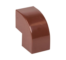 Угол внешний (25х25) (4 шт) темное дерево EKF-Plast obd-25-25x4