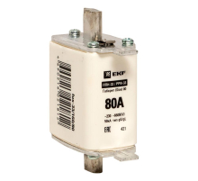 Плавкая вставка ППН-33 160/ 80А габарит 00 EKF PROxima fus-33/160/80