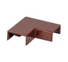 Поворот 90 гр. (20х10) (4 шт) темное дерево EKF-Plast abd-20-10x4