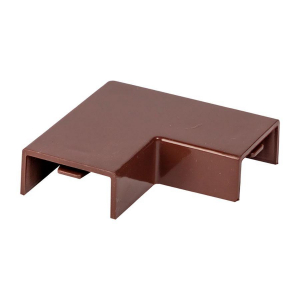Поворот 90 гр. (20х10) (4 шт) темное дерево EKF-Plast abd-20-10x4