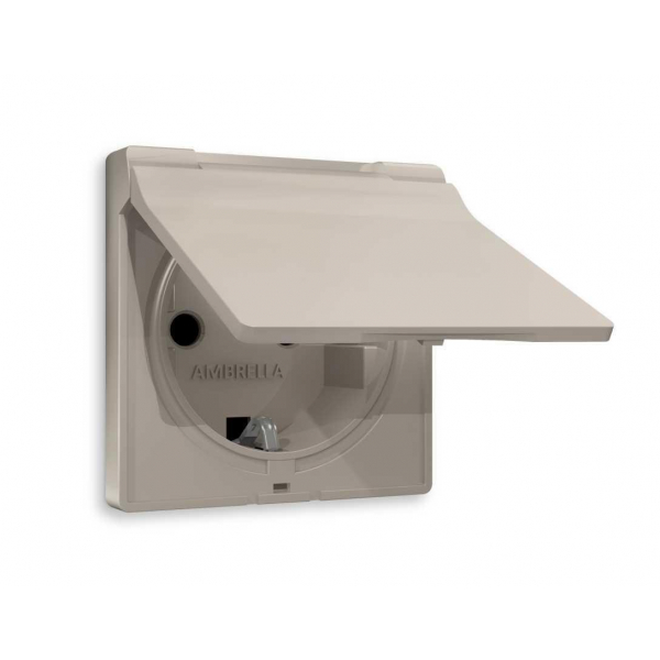 Лицевая панель розетки AMBRELLA VOLT AP3680