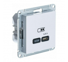 Розетка USB Systeme Electric AtlasDesign тип C белый ATN000127