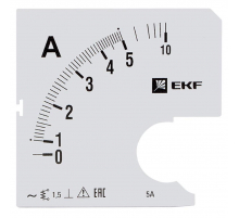 Шкала сменная для A961 5/5А-1,5 EKF PROxima s-a961-5