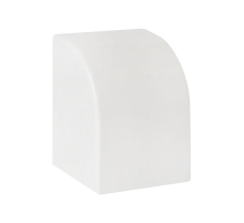 Заглушка (40х40) (4 шт) белая EKF-Plast ecw-40-40x4