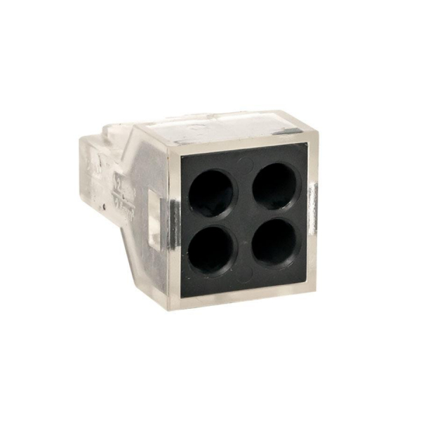 Строительно-монтажная клемма СМК 773-104 4 отверстия 1,0-2,5мм2 (100шт.) EKF PROxima plc-smk-104 Строительно-монтажная клемма СМК 773-104 4 отверстия 1,0-2,5мм2 (100шт.) EKF PROxima plc-smk-104