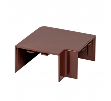 Поворот 90 гр. (40х25) (4 шт) темное дерево EKF-Plast abd-40-25x4