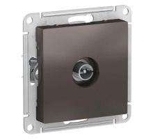 ТВ-розетка Systeme Electric AtlasDesign мокко ATN000693