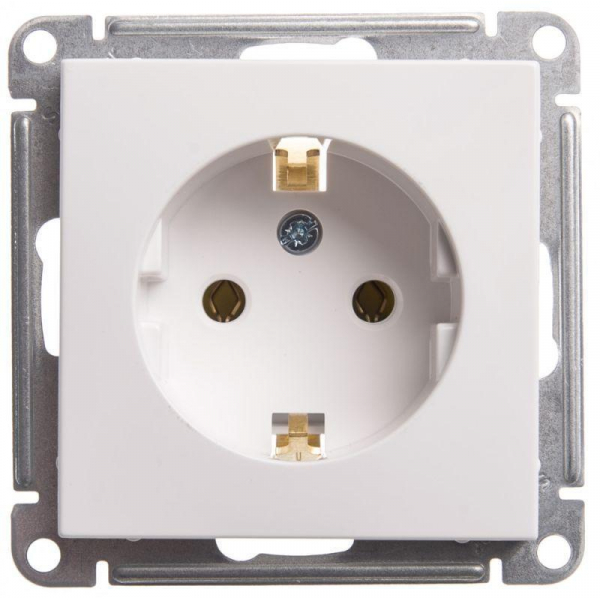 Розетка 2К+З Systeme Electric W59 16A 250V белая RS16-154-1-86 Розетка 2К+З Systeme Electric W59 16A 250V белая RS16-154-1-86