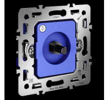 Механизм светорегулятора поворотно-нажимного 600 Вт S70 Voltum VLS0703M