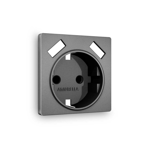 Лицевая панель розетки AMBRELLA VOLT AP6590