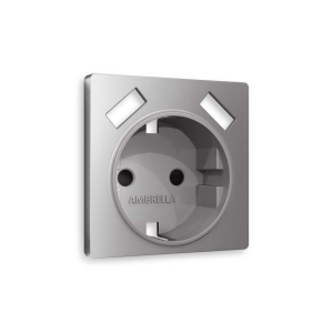 Лицевая панель розетки AMBRELLA VOLT AP5090