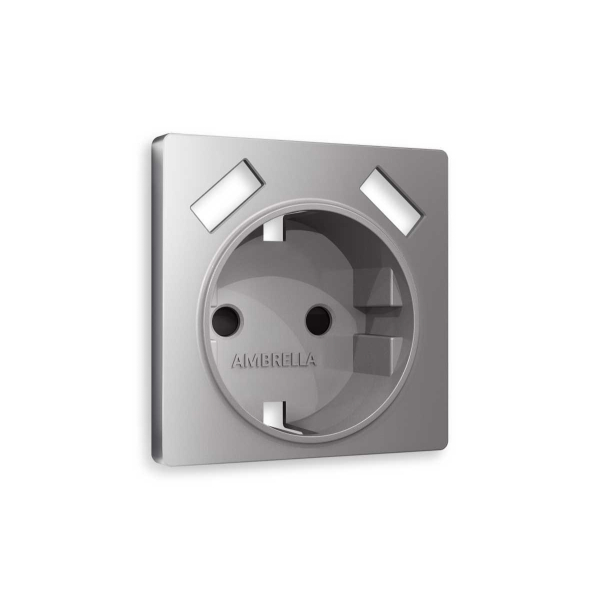 Лицевая панель розетки AMBRELLA VOLT AP5090