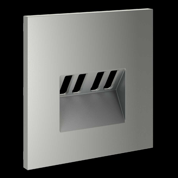 Накладка для розетки акустической 4-местной , S70 (сталь) Voltum VLS001505