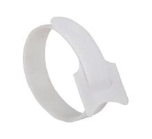 Хомут-липучка 15х210 мм белый (20 шт) EKF PROxima hlct-2-w
