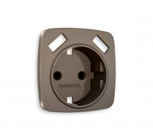 Лицевая панель розетки AMBRELLA VOLT OP6390