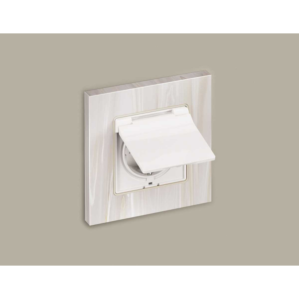 Лицевая панель розетки AMBRELLA VOLT AP1080