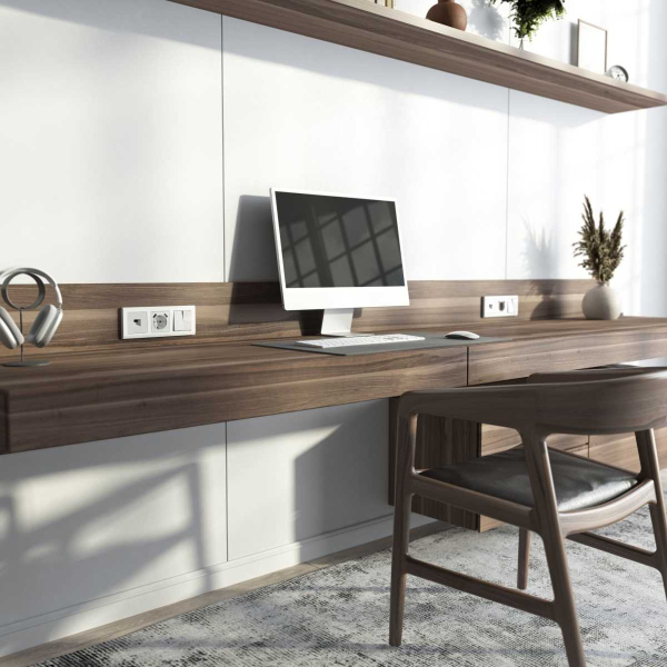 Розетка Ethernet RJ-45 cat. 6A экранированная (белый) W5120101/ a069683