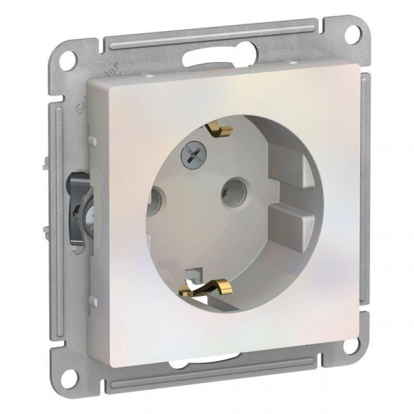 Розетка 2К+З Systeme Electric AtlasDesign 16A 250V жемчужная ATN000443 Розетка 2К+З Systeme Electric AtlasDesign 16A 250V жемчужная ATN000443