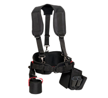 Пояс монтажника с 3 сумками и разгрузочными ремнями С-15 EKF Professional C-15