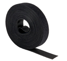 Хомут-липучка 20 мм (5м ролл) черный EKF PROxima hlft-2-b