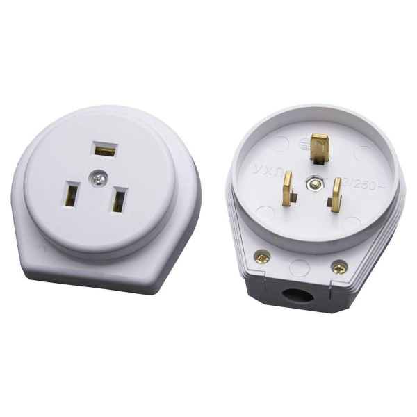 Вилка с розеткой для плит Stekker PPG32-50-20 39016