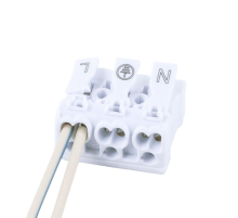 Клемма монтажная Stekker, LD294-4003, для подключения фазных проводников, 3 контактные группы (3 ввода, 3 вывода на полюс) 39789