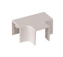 Угол T-образный (16х16) (4 шт) белый EKF-Plast tchw-16-16x4