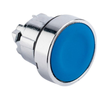 Исполнительный механизм кнопки XB4 синий плоский возвратный без фиксации, без подсветки EKF PROxima XB4BA-B
