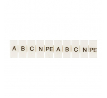 Маркеры для JXB-ST 4 с символами 'A, B, C, N, PE' (100 шт.) EKF PROxima zb-st-4-A-PE