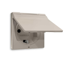 Лицевая панель розетки AMBRELLA VOLT AP3680