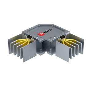 Угловая горизонтальная секция 1000 А IP55 3L+N+PE(КОРПУС) HPA10EH45