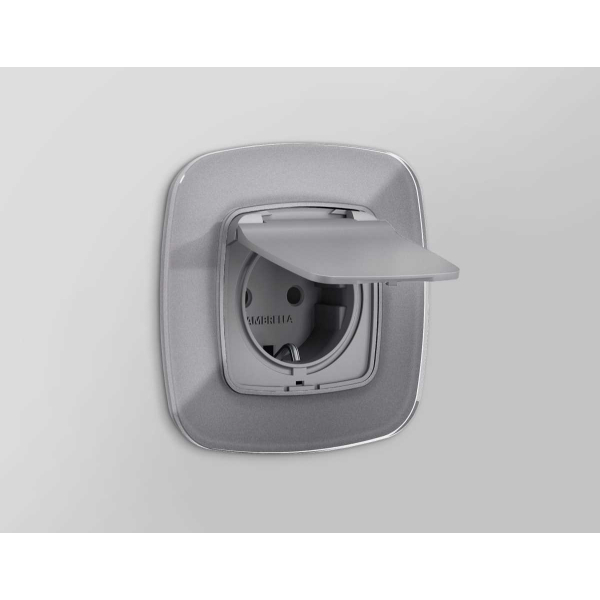 Лицевая панель розетки AMBRELLA VOLT OP5080